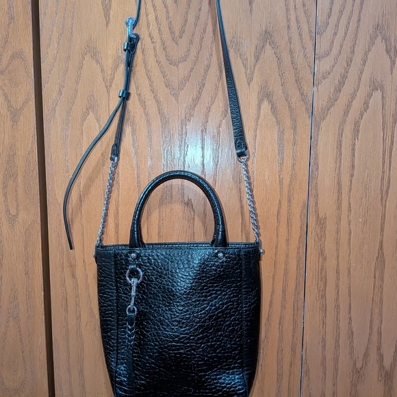 Rebecca Minkoff Black Textured Leather Tote - Picture 7 of 15